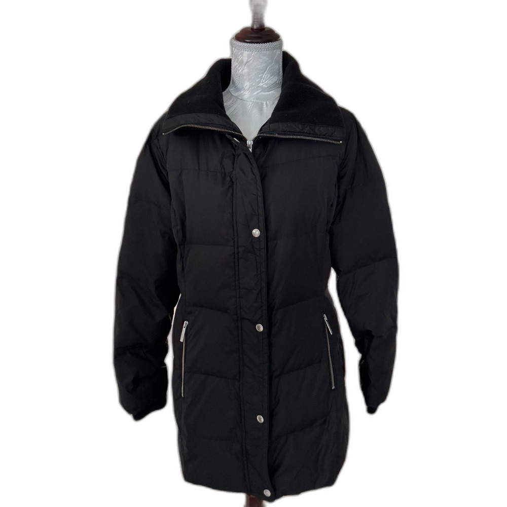 Michael Kors black down puffer coat